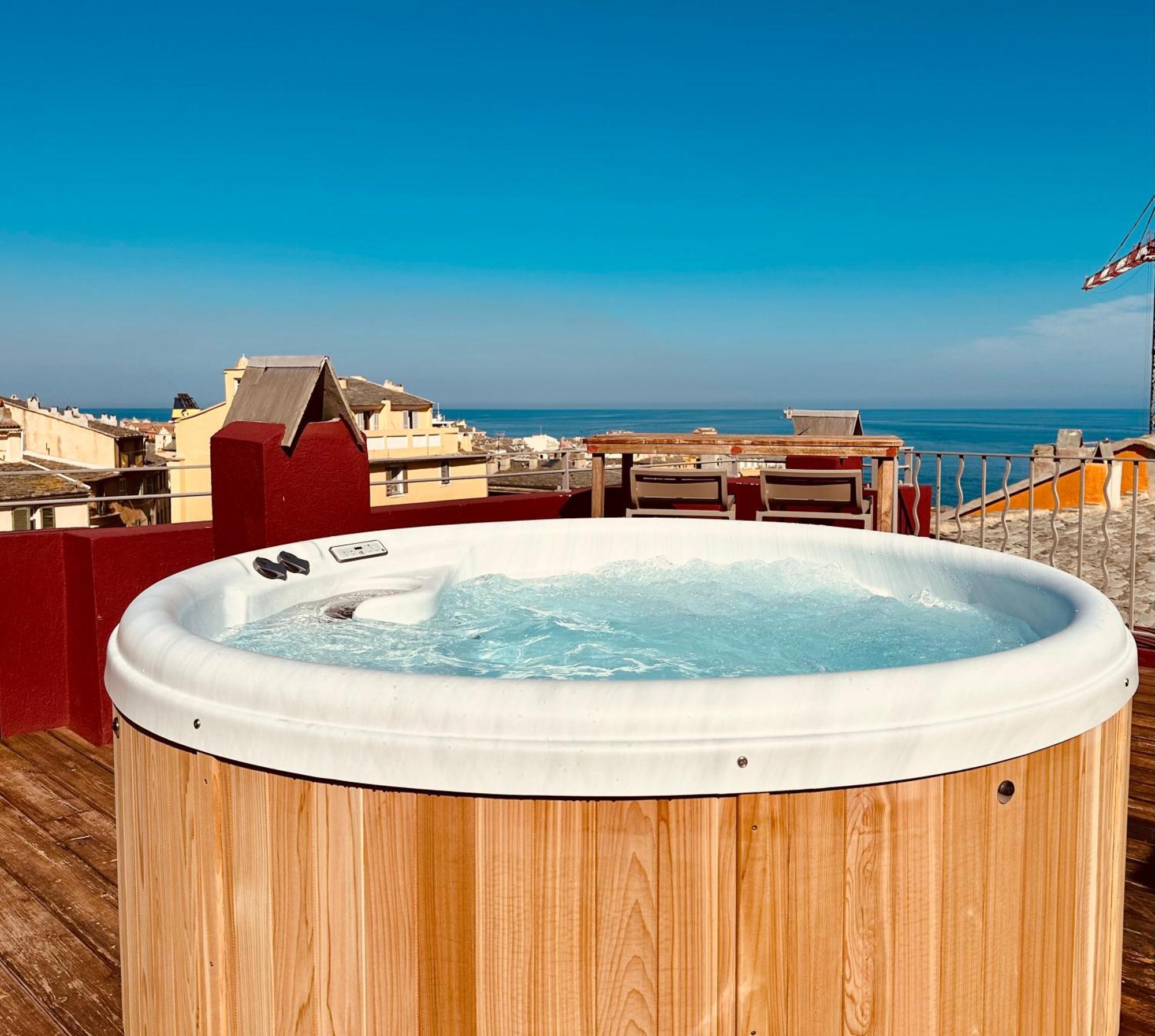 Pepites Bastiaises Vatta Appartement Roof Top Jacuzzi Vue Vieux Port Bastia  Eksteriør bilde